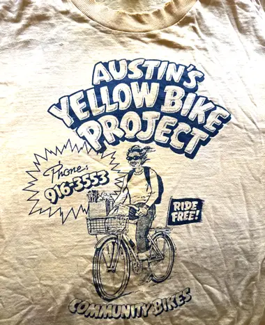 Original Yellow Bike Project t-shirt